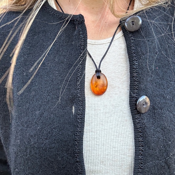 Rainbow Bridge 100% Wool Cardigan - Picture 2 of 5